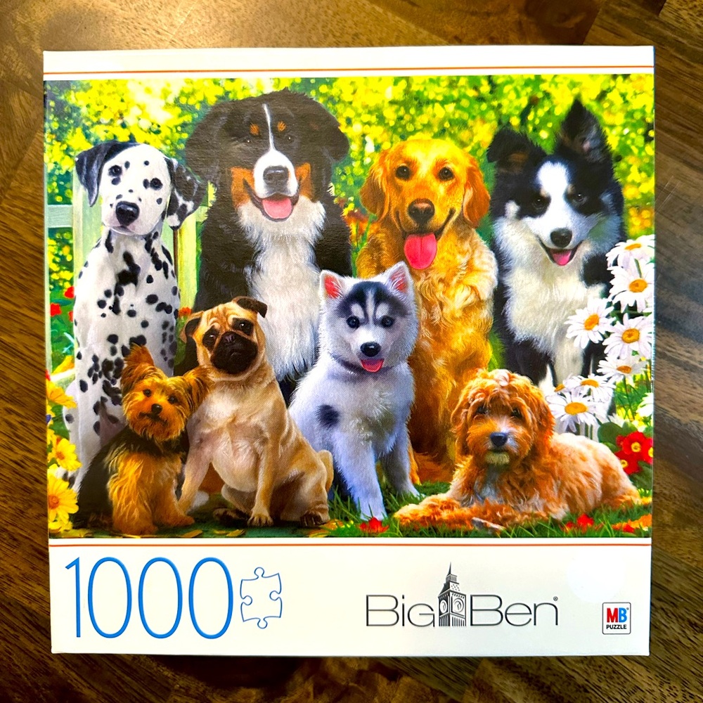 BIG BEN 1000 pc DOGS 🐶 JIGSAW 🧩 PUZZLE